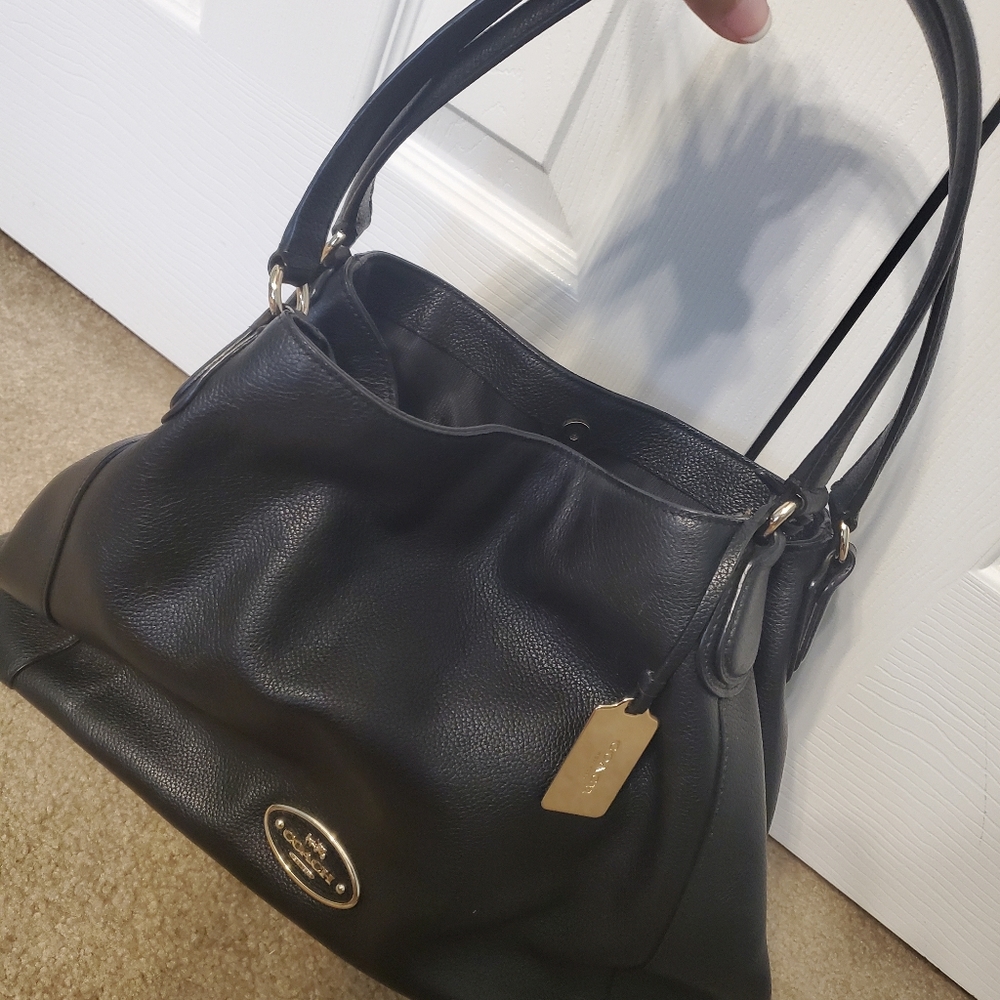 Black Coach Satchel